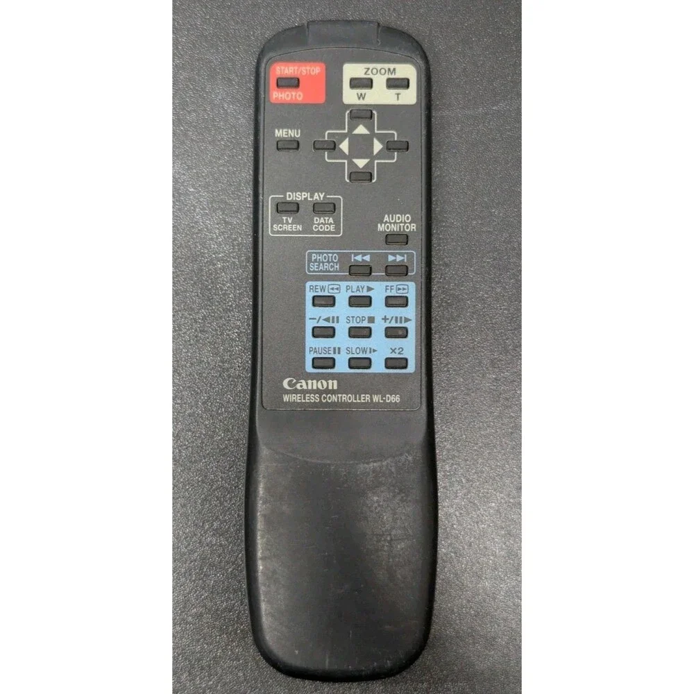 Fastshipping🇺🇲Canon WL-D66 Camcorder Remote Control, Tested And Works